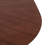 ΤΡΑΠΕΖΙ ΤΡΑΠΕΖΑΡΙΑΣ RINER HM9733 MDF ΜΕ ΚΑΠΛΑΜΑ ΚΑΡΥΔΙΑΣ 150x150x75Υ εκ.