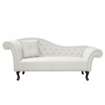 ΑΝΑΚΛΙΝΔΡΟ T.CHESTERFIELD NIOVI HM3007.02 PU ΛΕΥΚΟ-ΜΑΥΡΑ ΠΟΔΙΑ 190x61x84Yεκ.