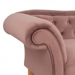 ΑΝΑΚΛΙΝΔΡΟ T.CHESTERFIELD ΣΑΠΙΟ ΜΗΛΟ ΒΕΛΟΥΔΟ NIOVI HM3008.05 ΔΕΞΙ ΜΠΡΑΤΣΟ 187x61x82Y