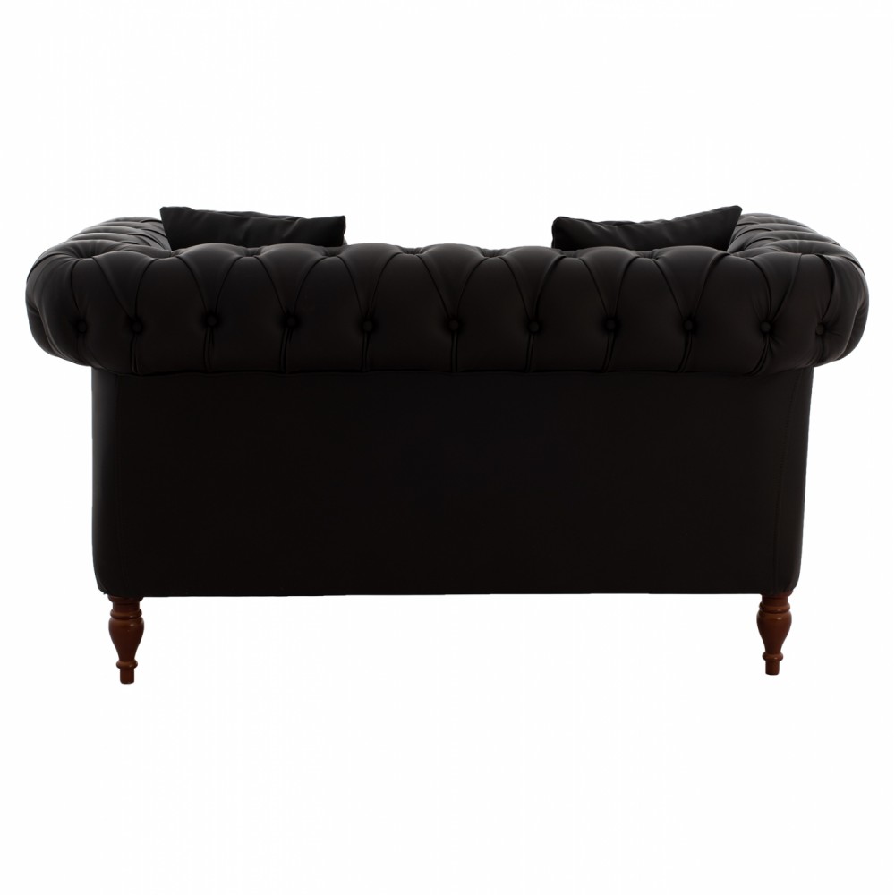 ΚΑΝΑΠΕΣ 2ΘΕΣΙΟΣ Τ. CHESTERFIELD CIELLE ΣΕ ΧΡΩΜΑ ΚΑΦΕ HM3184.03 152x85x80 εκ.