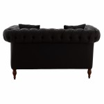 ΚΑΝΑΠΕΣ 2ΘΕΣΙΟΣ Τ. CHESTERFIELD CIELLE ΣΕ ΧΡΩΜΑ ΚΑΦΕ HM3184.03 152x85x80 εκ.