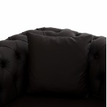 ΚΑΝΑΠΕΣ 2ΘΕΣΙΟΣ Τ. CHESTERFIELD CIELLE ΣΕ ΧΡΩΜΑ ΚΑΦΕ HM3184.03 152x85x80 εκ.