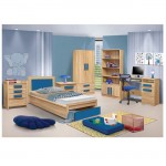 ΚΡΕΒΑΤΙ ΜΕ ΣΥΡΤΑΡΙ PLAYROOM HM330.01 SONAMA-ΣΙΕΛ 90Χ190εκ.