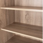 ΠΑΠΟΥΤΣΟΘΗΚΗ-ΝΤΟΥΛΑΠΑ CLUSE HM2403.20 ΜΕΛΑΜΙΝΗ SONAMA OAK ΧΡΩΜΑ 60Χ37Χ186,5Υεκ.