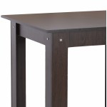 ΤΡΑΠΕΖΙ ΚΟΥΖΙΝΑΣ KELVIN 110x80x77Υεκ. WENGE HM2428.02