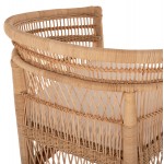 ΠΟΛΥΘΡΟΝΑ MALAWI HM9635.04 ΞΥΛΟ ΜΑΟΝΙ ΕΠΕΝΔΥΣΗ RATTAN ΛΕΥΚΟ ΜΑΞΙΛΑΡΙ ΚΑΘΙΣΜΑΤΟΣ 80x70x86Υεκ.