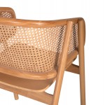 ΠΟΛΥΘΡΟΝΑ KENLEE HM9872 ΦΡΑΞΙΝΟΣ ΚΑΙ ΦΥΣΙΚΟ RATTAN RATTAN ΣΕ ΦΥΣΙΚΟ 57,5x55x81Yεκ.