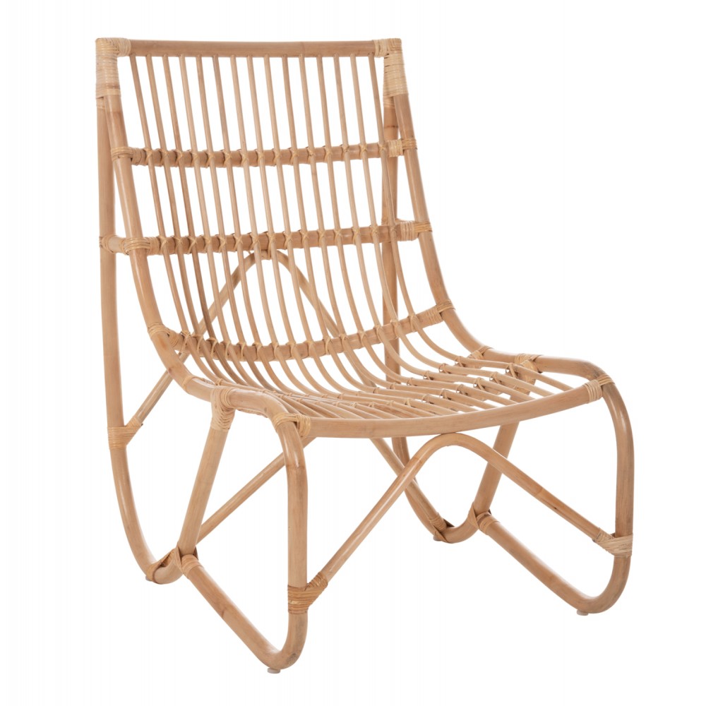 ΠΟΛΥΘΡΟΝΑ GRINN HM9815.01 ΡΑΒΔΟΙ RATTAN ΣΕ ΦΥΣΙΚΟ 56,5x73,5x79,5Υ εκ.