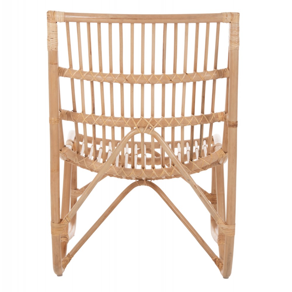 ΠΟΛΥΘΡΟΝΑ GRINN HM9815.01 ΡΑΒΔΟΙ RATTAN ΣΕ ΦΥΣΙΚΟ 56,5x73,5x79,5Υ εκ.