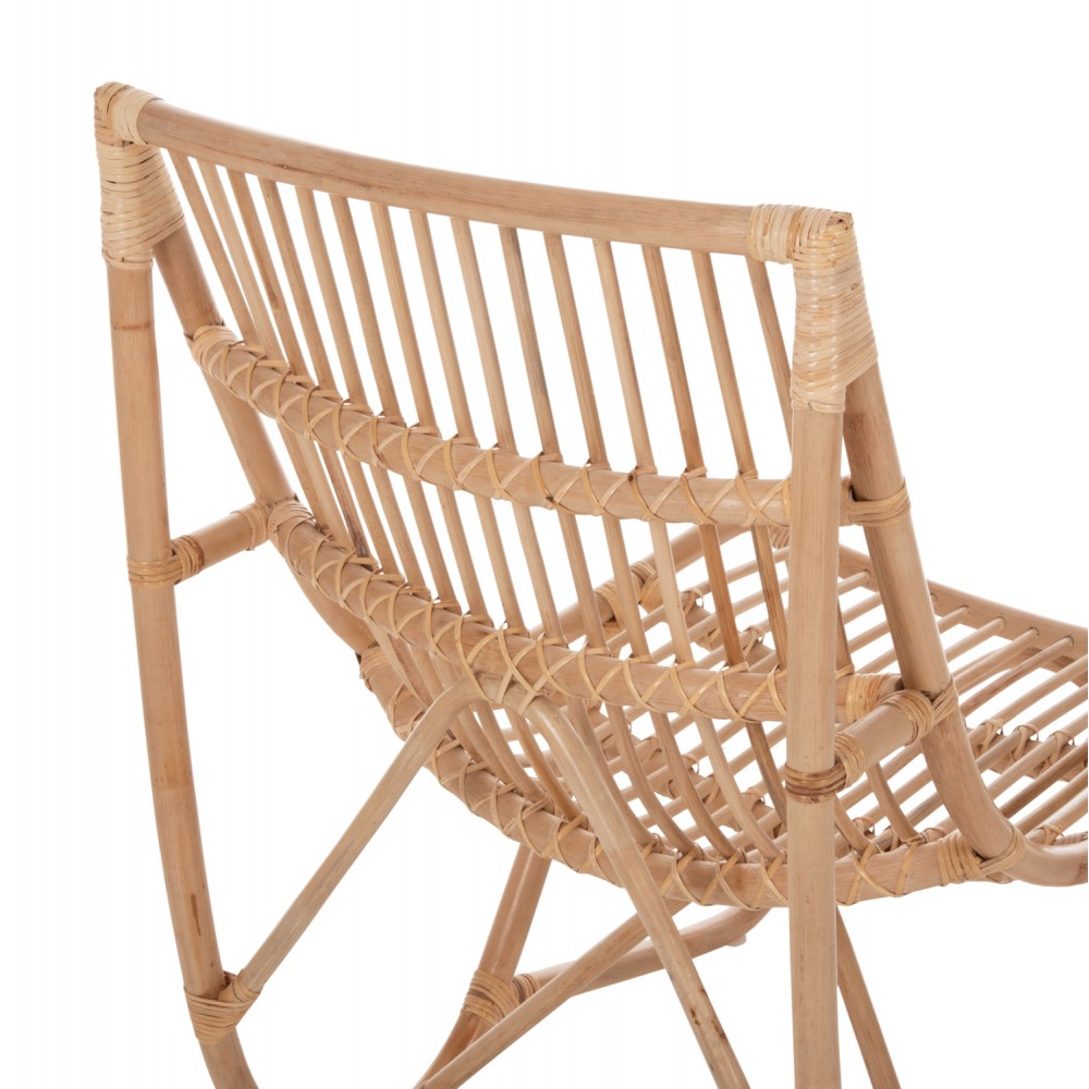 ΠΟΛΥΘΡΟΝΑ GRINN HM9815.01 ΡΑΒΔΟΙ RATTAN ΣΕ ΦΥΣΙΚΟ 56,5x73,5x79,5Υ εκ.