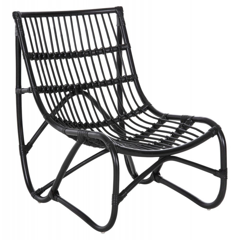 ΠΟΛΥΘΡΟΝΑ GRINN HM9815.02 ΡΑΒΔΟΙ RATTAN ΣΕ ΜΑΥΡΟ 56,5x73,5x79,5Υ εκ.--Β' ΔΙΑΛΟΓΗΣ