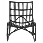 ΠΟΛΥΘΡΟΝΑ GRINN HM9815.02 ΡΑΒΔΟΙ RATTAN ΣΕ ΜΑΥΡΟ 56,5x73,5x79,5Υ εκ.