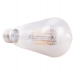 ΛΑΜΠΤΗΡΑΣ HM4189.03 LED FILAMENT 12W E27 3000K SMOKE