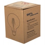 ΛΑΜΠΤΗΡΑΣ GLOBO LED FILAMENT 8W E27 3000K ΔΙΑΦΑΝΟΣ DIMMABLE HM4050.01