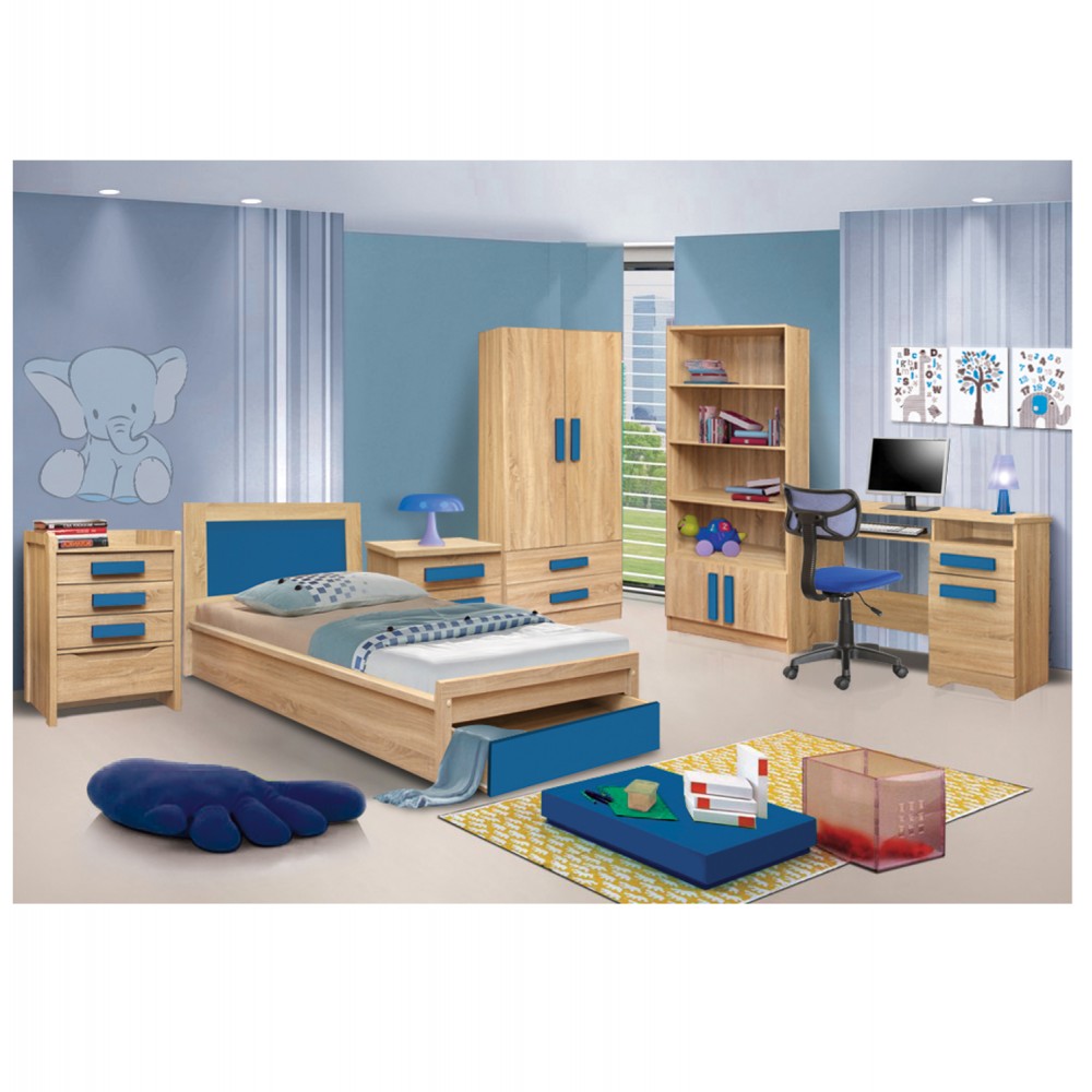 ΓΡΑΦΕΙΟ PLAYROOM SONAMA-ΣΙΕΛ HM11154.01 110X55X76.5εκ