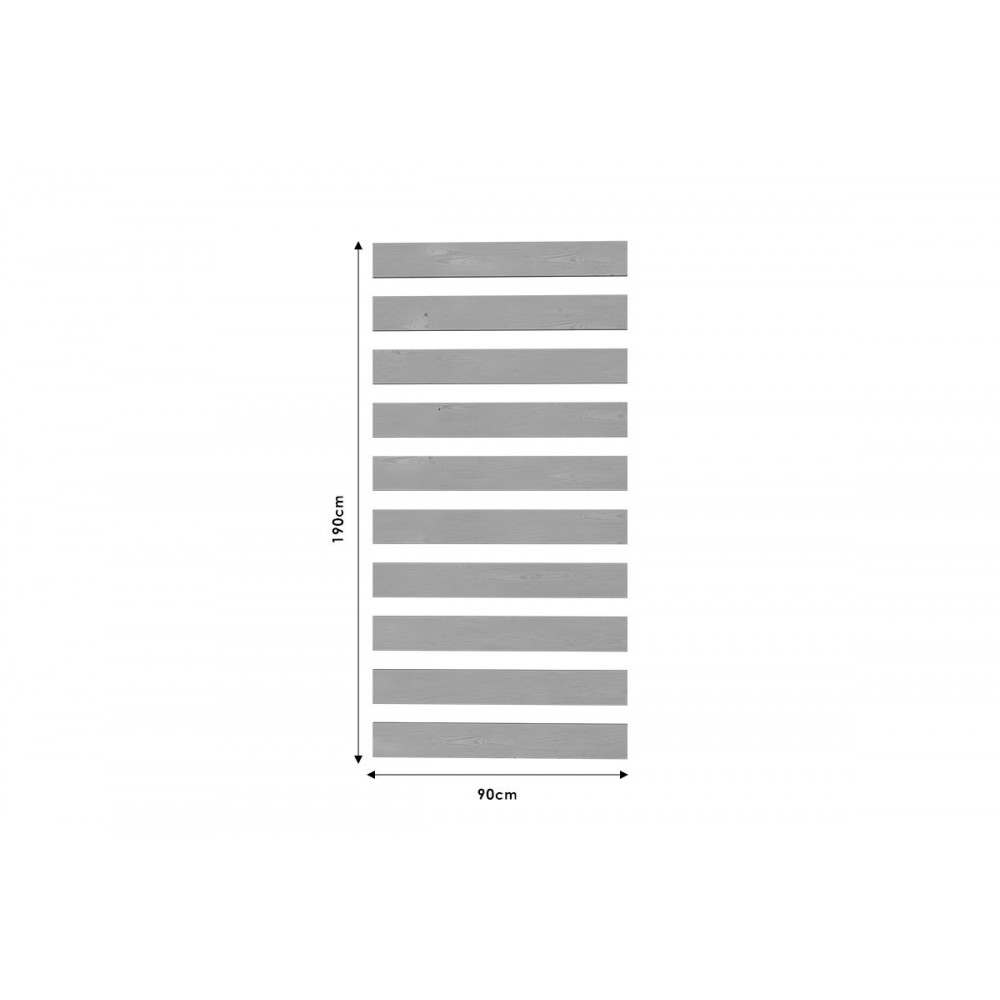 Τάβλες κρεβατιού από φυσικό ξύλο 90x190