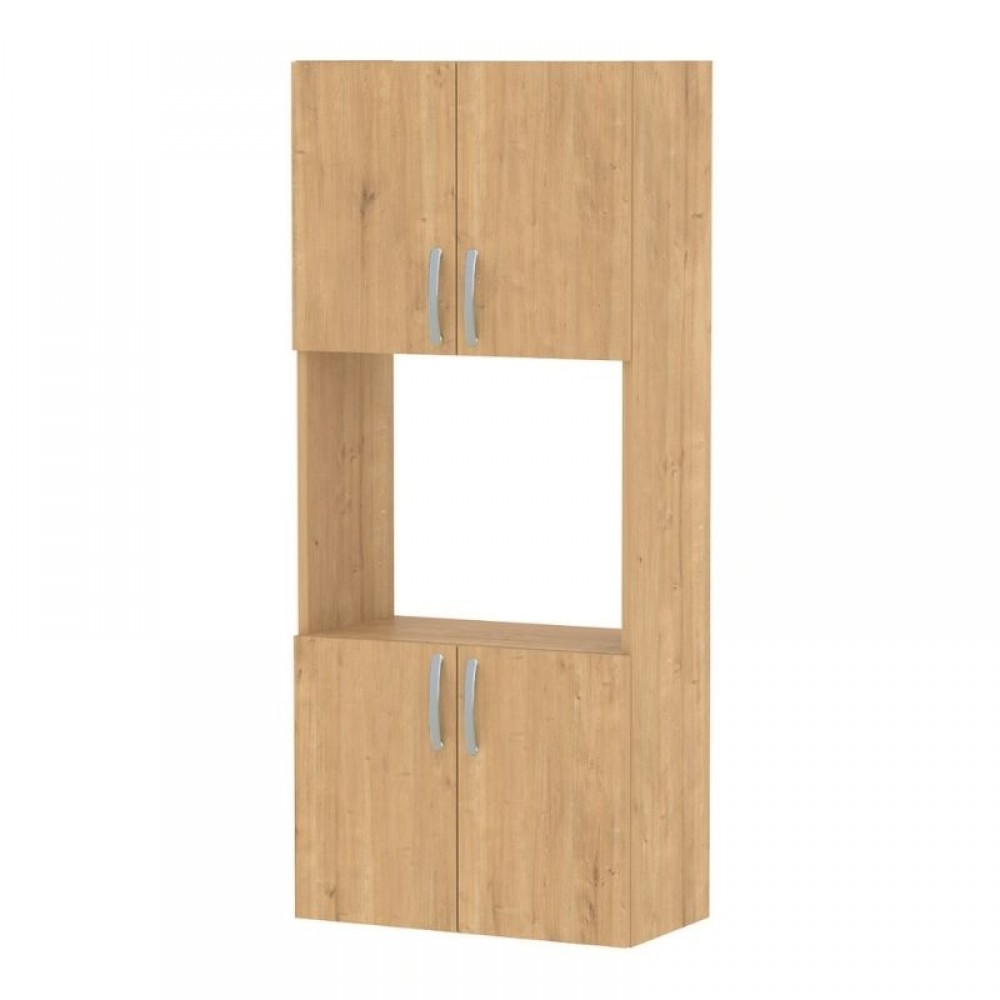 Ντουλάπα κουζίνας Armado Megapap χρώμα sapphire oak 60x32x140εκ.