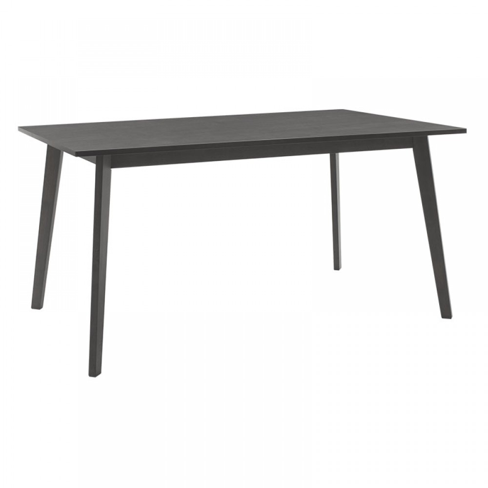 Tραπεζαρία Benson - Toto pakoworld σετ 7τμχ rustic grey - ύφασμα γκρι 150x90x75εκ