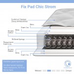 Στρώμα Fix Pad Chic Strom μονής όψης 18-19cm 90x200εκ