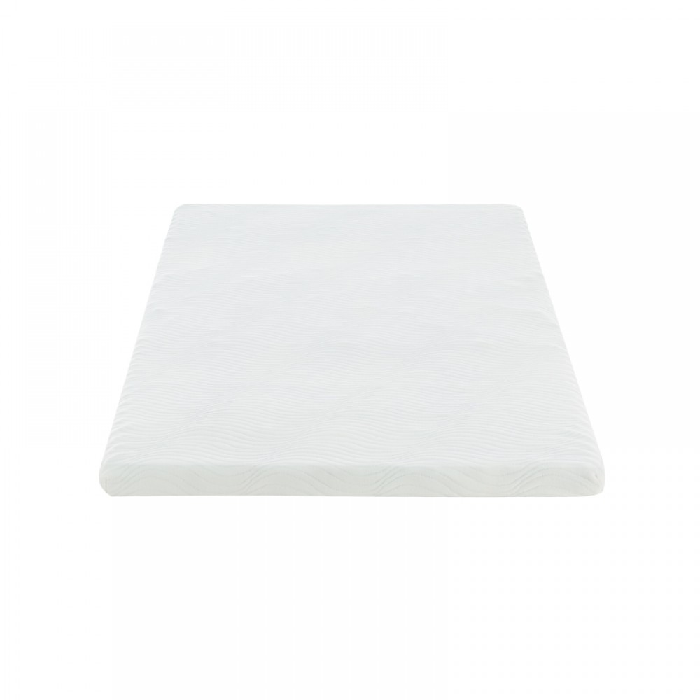 Ανώστρωμα Casmeriane pakoworld roll pack λευκό ύφασμα-memory foam 100x200x5εκ