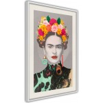 Αφίσα - Charismatic Frida - 30x45 - Μαύρο - Χωρίς πασπαρτού