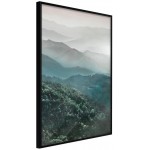 Αφίσα - Natural Gradient II - 40x60 - Μαύρο - Χωρίς πασπαρτού