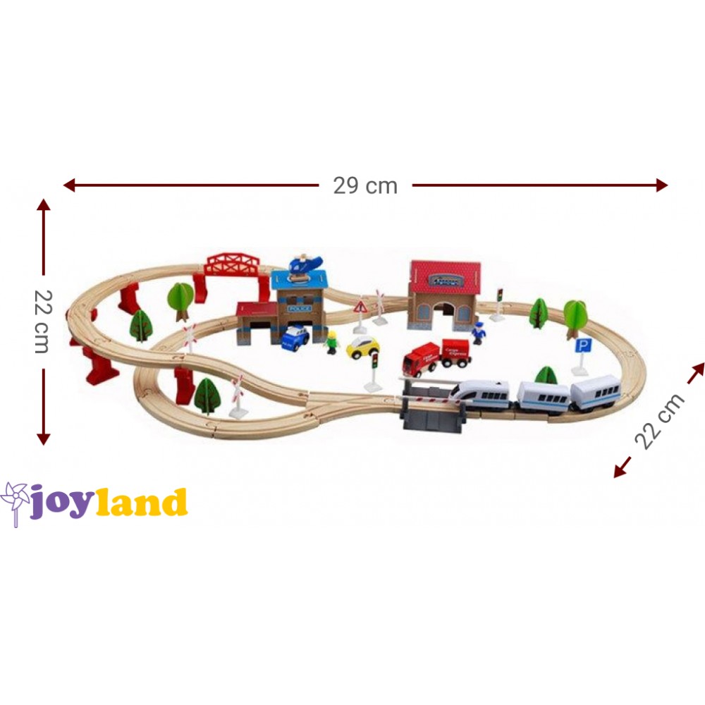 Παιδικός σιδηρόδρομος με τρενάκι Joyland Wagon