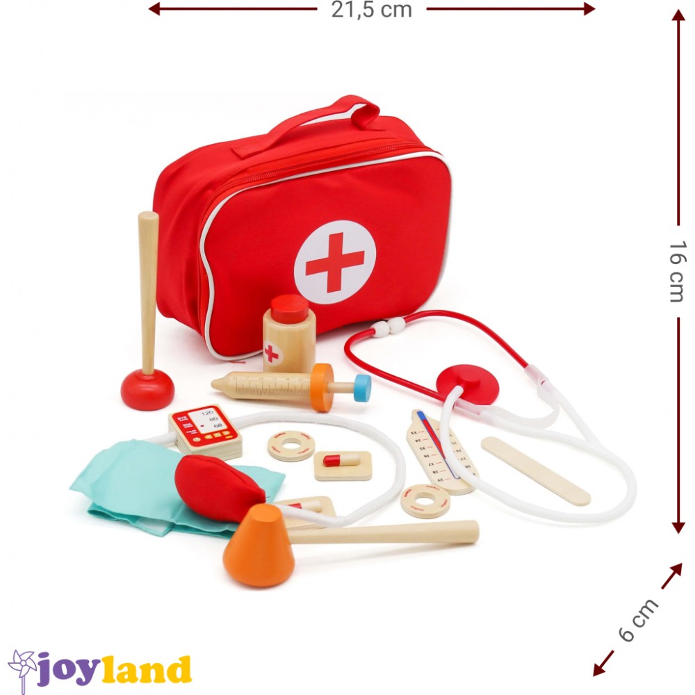 Παιδικό σετ ιατρικών εργαλείων Joyland First Aid