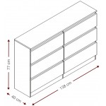 Συρταριέρα Juniper 6S-Mauro